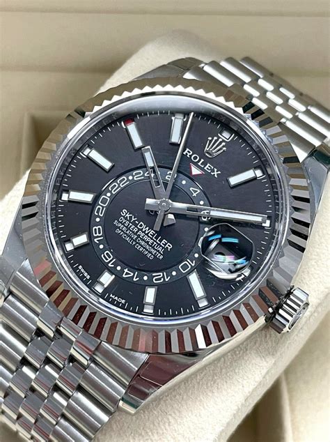 sky dweller rolex on wrist|Rolex Sky-Dweller models.